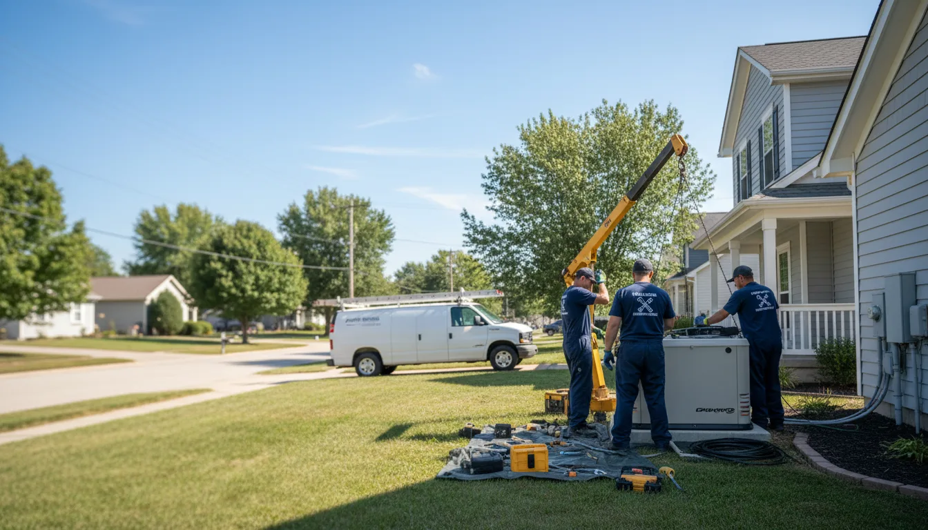 Generator Installation in Rochelle, TX near me